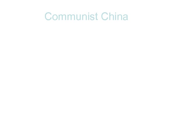Communist China 