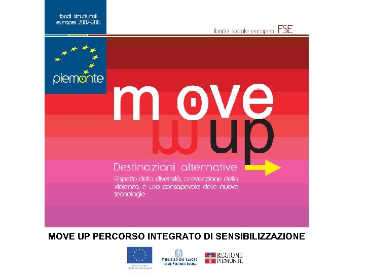 LOGO MOVE UP PERCORSO INTEGRATO DI SENSIBILIZZAZIONE 