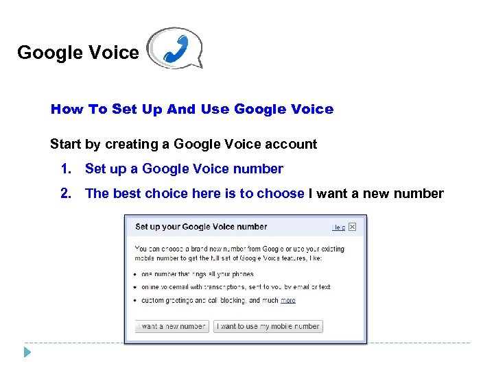 Google Voice How To Set Up And Use Google Voice Start by creating a