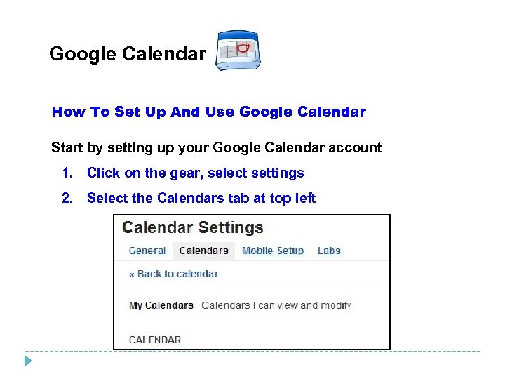 Google Calendar How To Set Up And Use Google Calendar Start by setting up