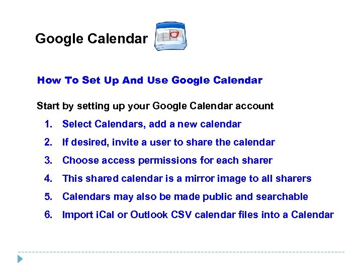 Google Calendar How To Set Up And Use Google Calendar Start by setting up