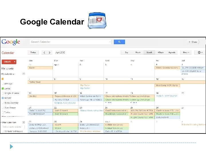 Google Calendar 