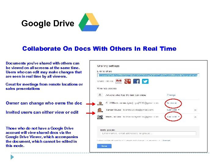 Google Drive Collaborate On Docs With Others In Real Time Documents you’ve shared with