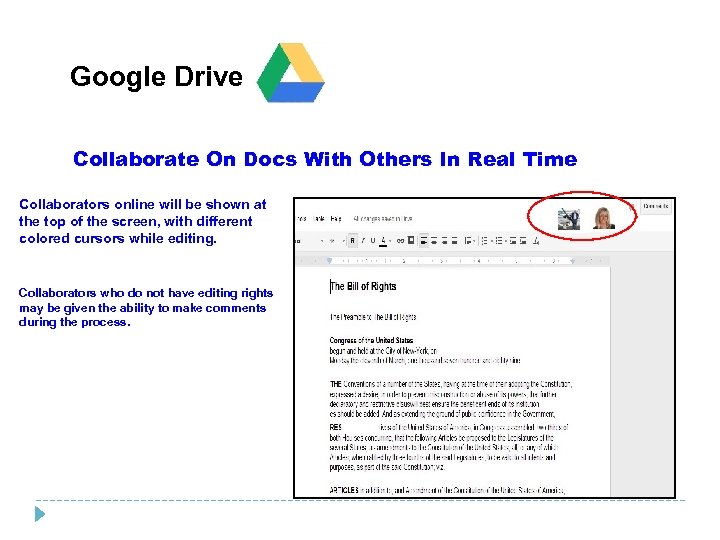 Google Drive Collaborate On Docs With Others In Real Time Collaborators online will be
