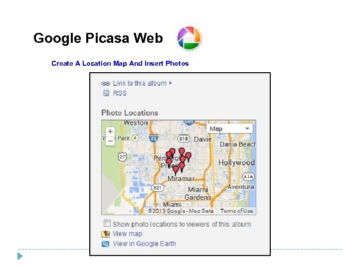 Google Picasa Web Create A Location Map And Insert Photos 