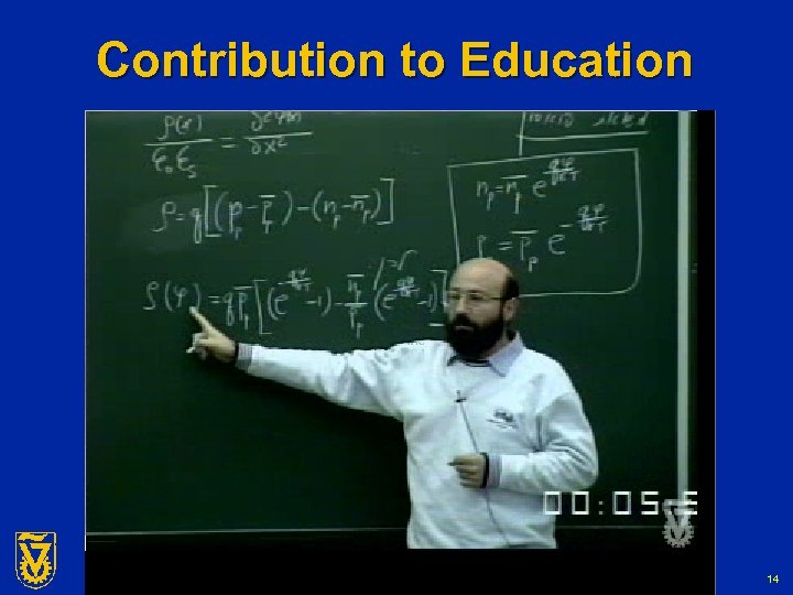 Contribution to Education 14 G-Number 