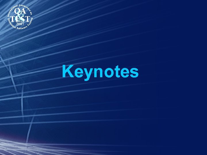 Keynotes 