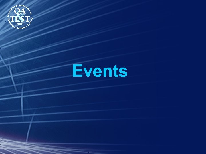 Events 
