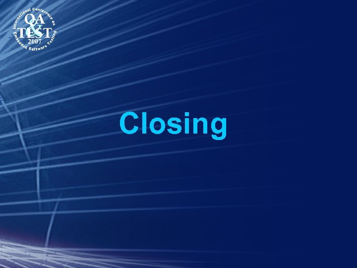 Closing 