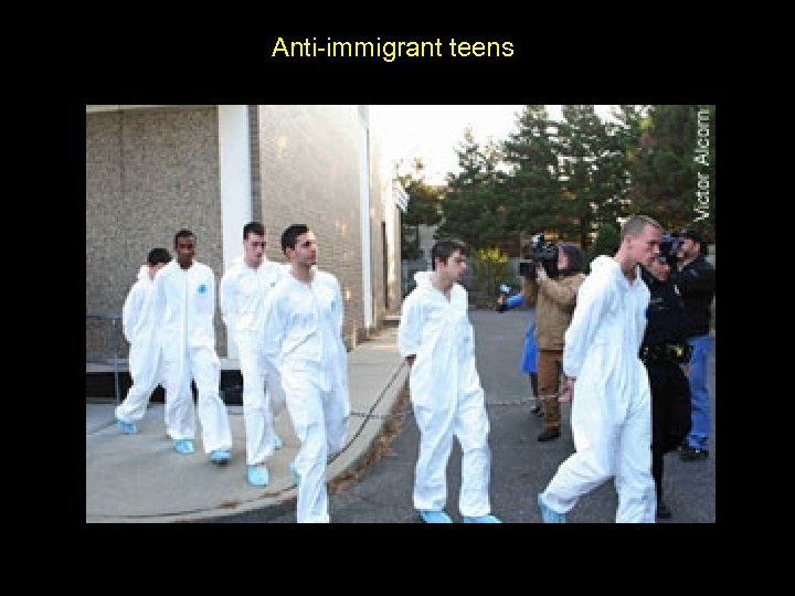 Anti-immigrant teens 