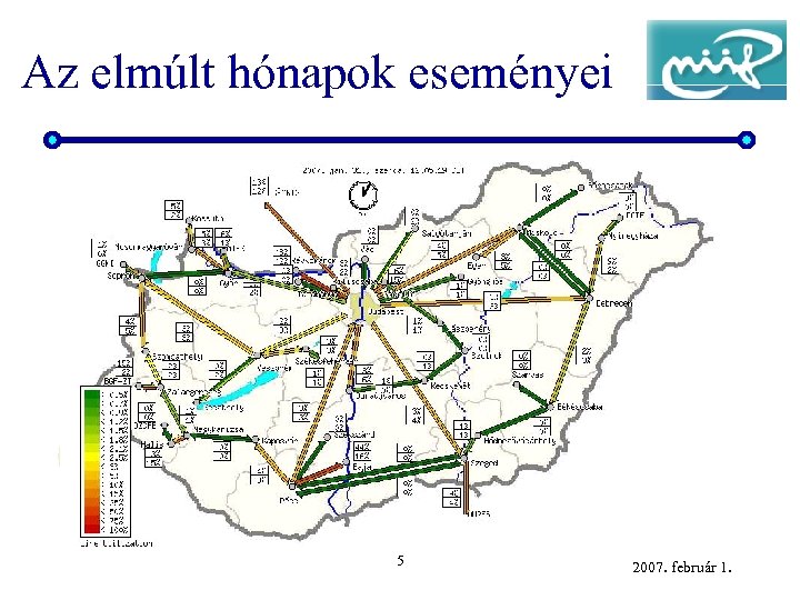 Az elmúlt hónapok eseményei 5 2007. február 1. 