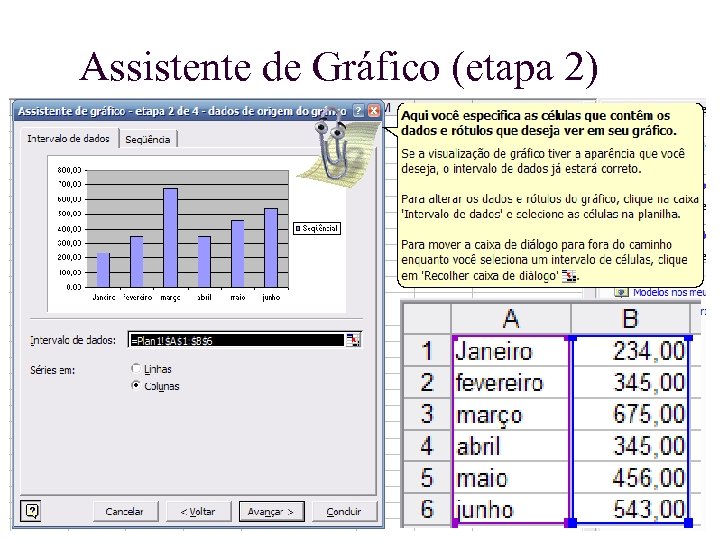 Assistente de Gráfico (etapa 2) 
