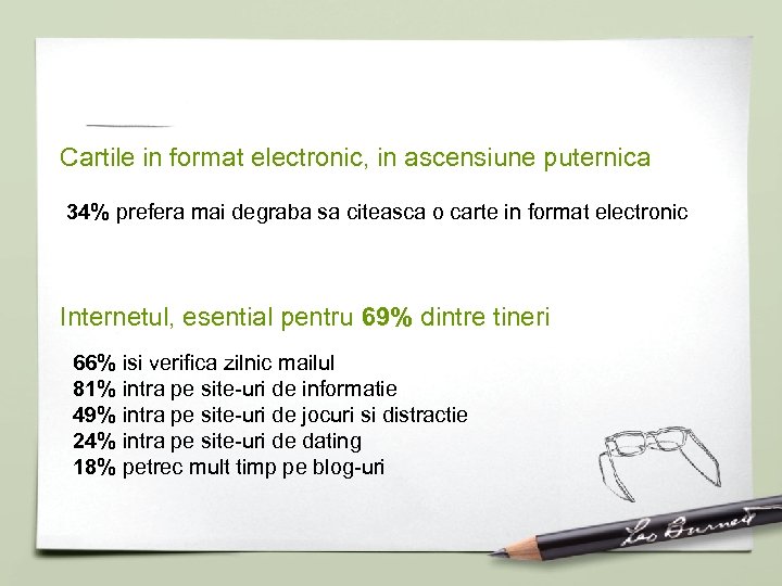 Cartile in format electronic, in ascensiune puternica 34% prefera mai degraba sa citeasca o