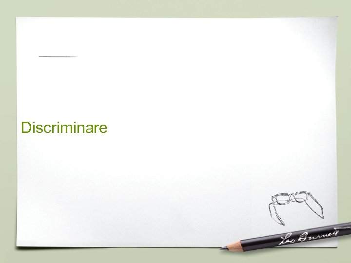 Discriminare 