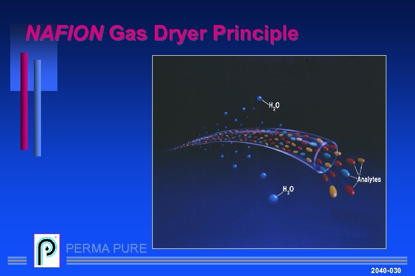 NAFION Gas Dryer Principle PERMA PURE 2040 -030 