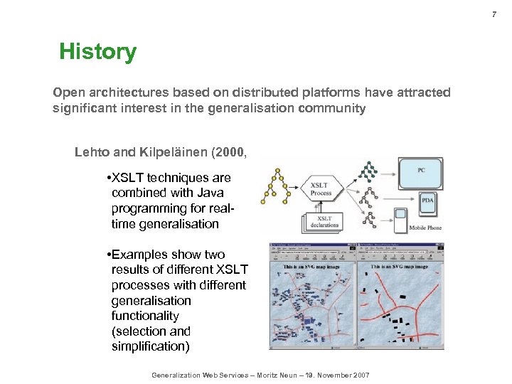 7 History Open architectures based on distributed platforms have attracted significant interest in the