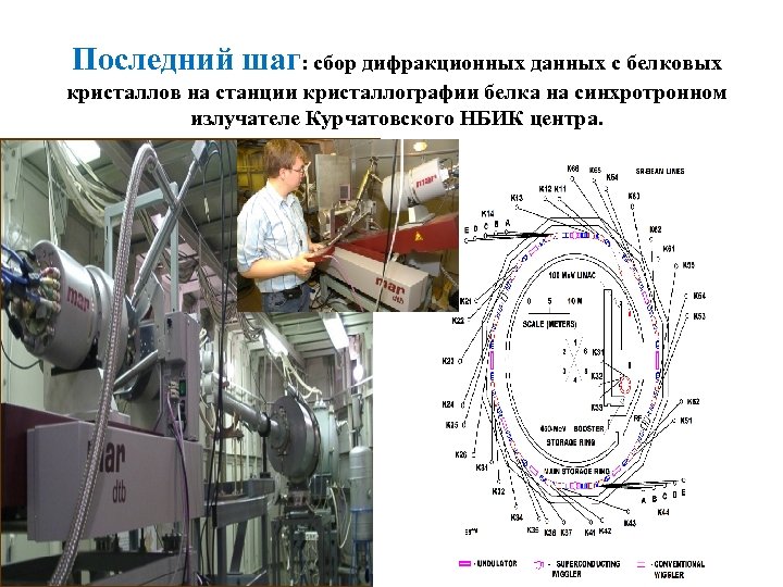 Последний шаг: сбор дифракционных данных с белковых кристаллов на станции кристаллографии белка на синхротронном