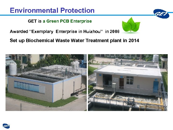 Environmental Protection GET is a Green PCB Enterprise Awarded “Exemplary Enterprise in Huizhou” in