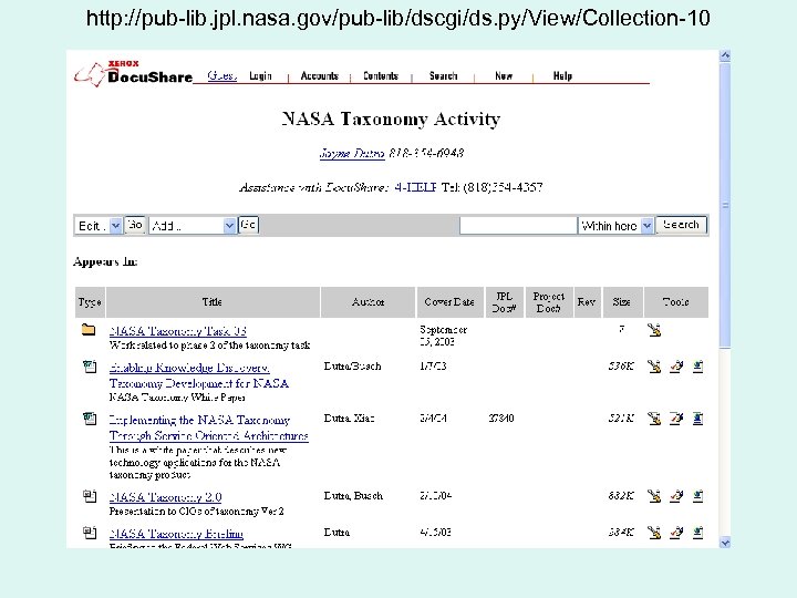 http: //pub-lib. jpl. nasa. gov/pub-lib/dscgi/ds. py/View/Collection-10 