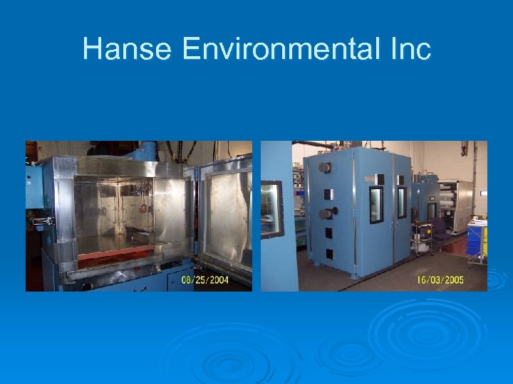 Hanse Environmental Inc 