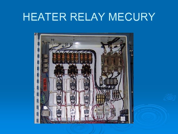 HEATER RELAY MECURY 