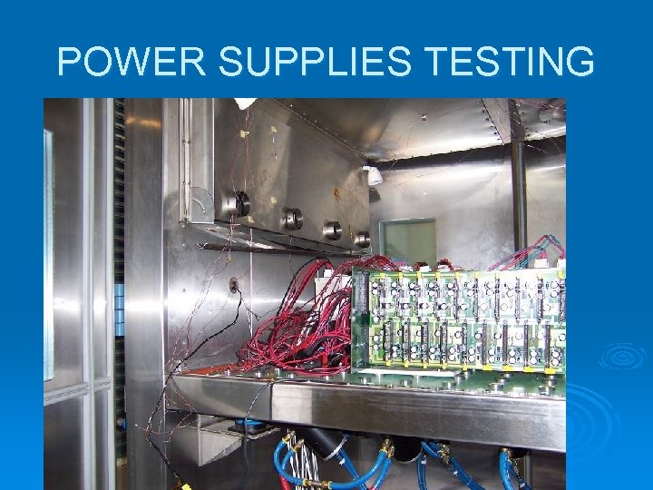 POWER SUPPLIES TESTING 