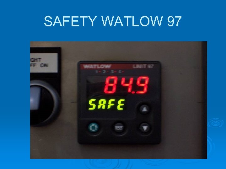 SAFETY WATLOW 97 