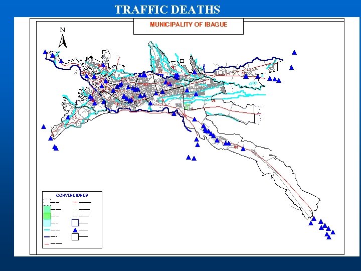TRAFFIC DEATHS MUNICIPALITY OF IBAGUE 