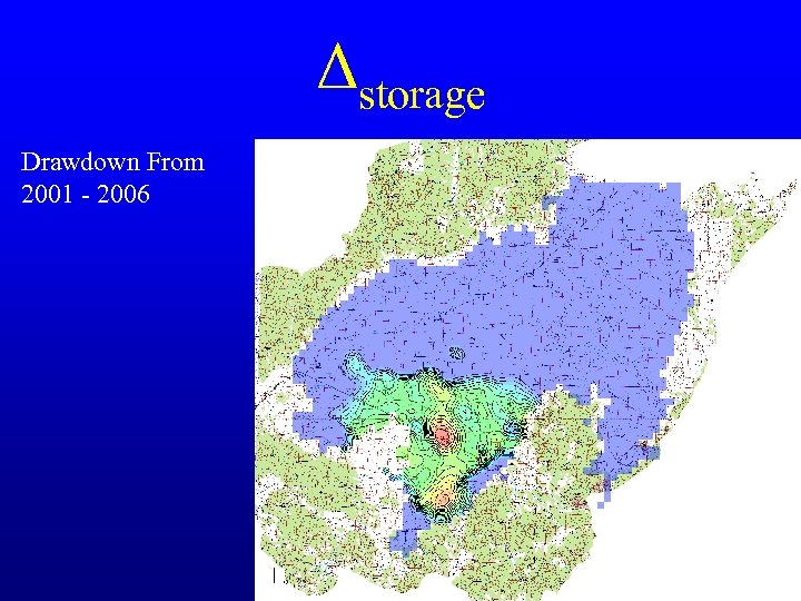 Δstorage Drawdown From 2001 - 2006 