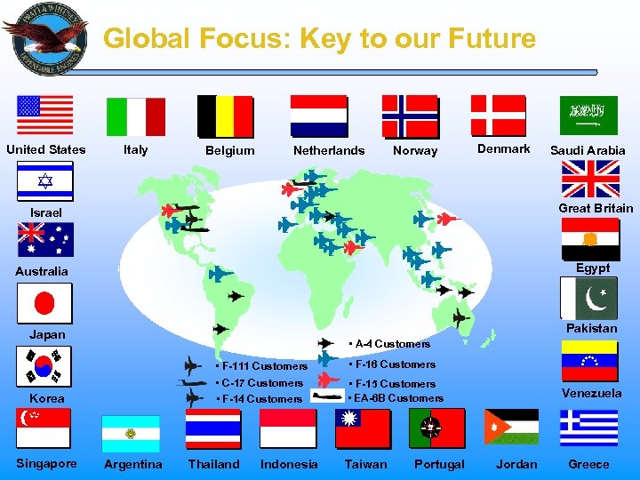 Global Focus: Key to our Future United States Italy Belgium Netherlands Norway Denmark Great