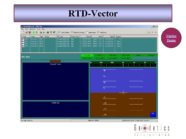 RTD-Vector Demo 