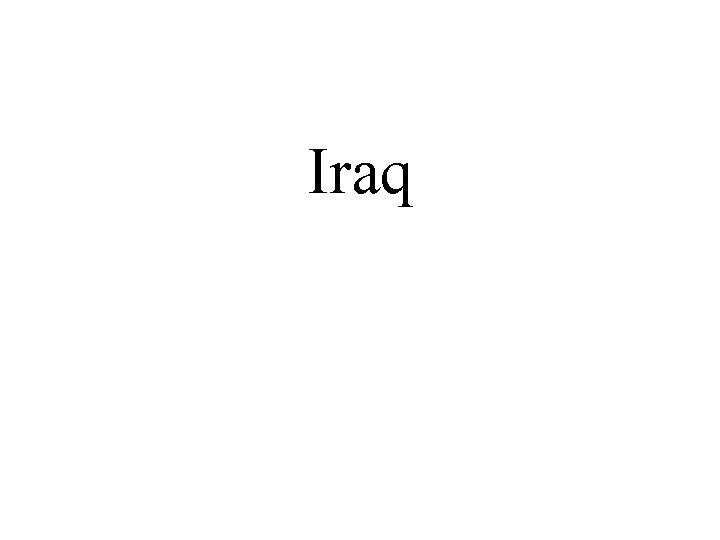 Iraq 