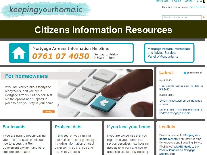 Citizens Information Resources 