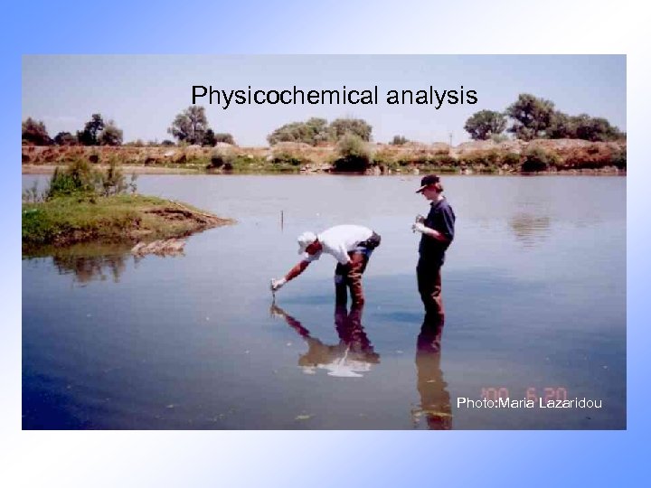 Physicochemical analysis Photo: Maria Lazaridou 