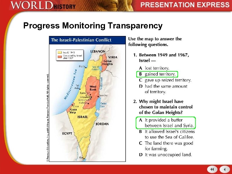 Progress Monitoring Transparency 