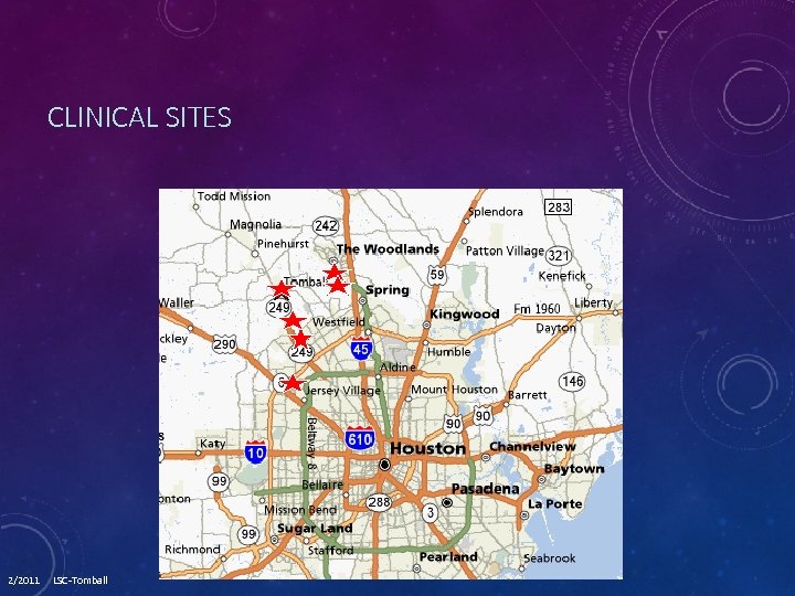 CLINICAL SITES 2/2011 LSC-Tomball 