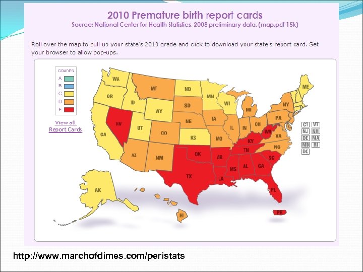 http: //www. marchofdimes. com/peristats 