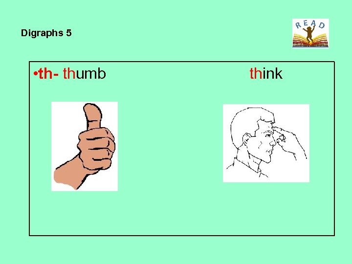 Digraphs 5 • th- thumb think 