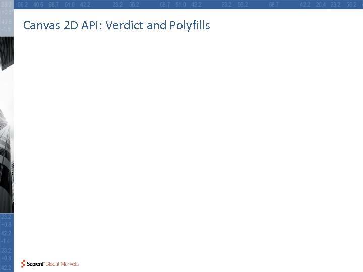 Canvas 2 D API: Verdict and Polyfills 