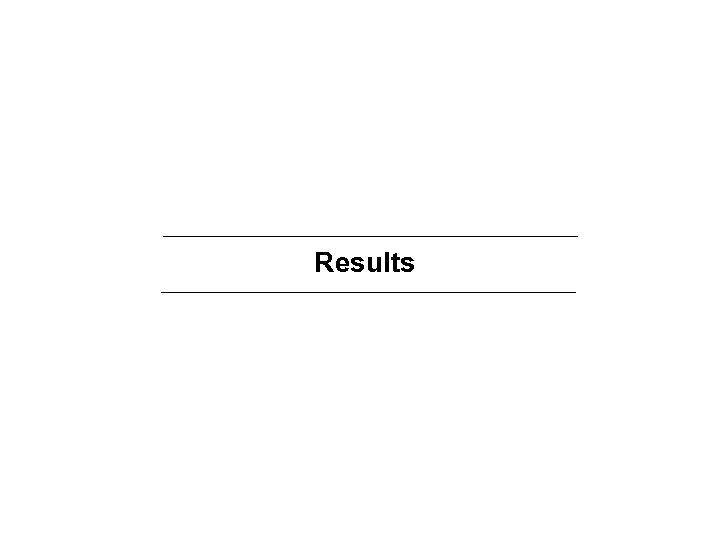 Results 