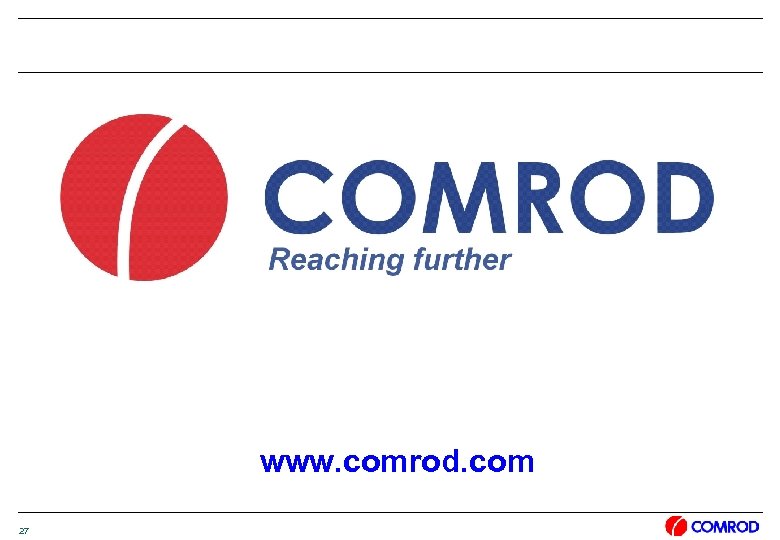 www. comrod. com 27 