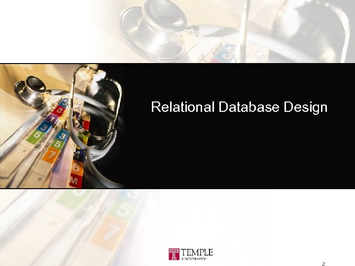 Relational Database Design 