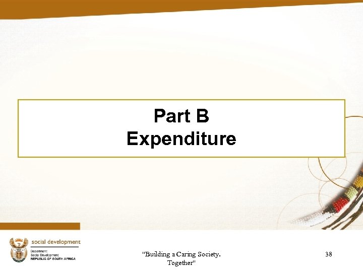 Part B Expenditure 