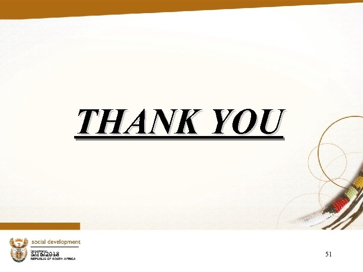 THANK YOU 3/16/2018 51 