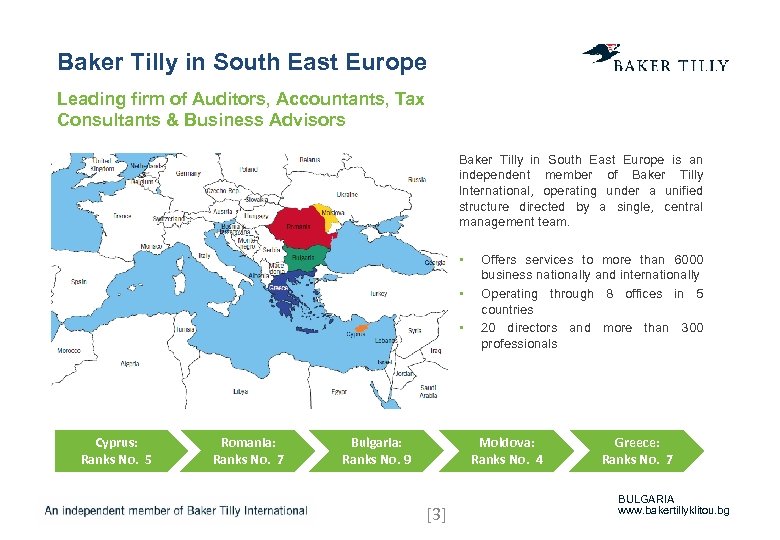 Baker Tilly in South East Europe Leading firm of Auditors, Accountants, Tax Consultants &