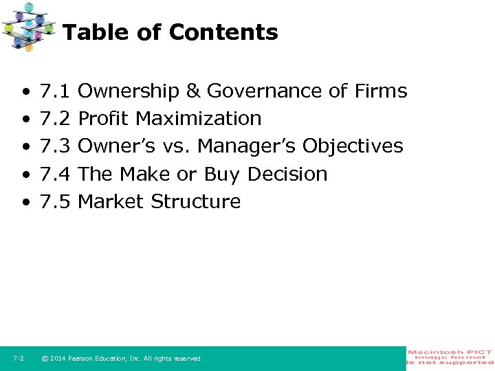 Table of Contents • • • 7 -2 7. 1 Ownership & Governance of