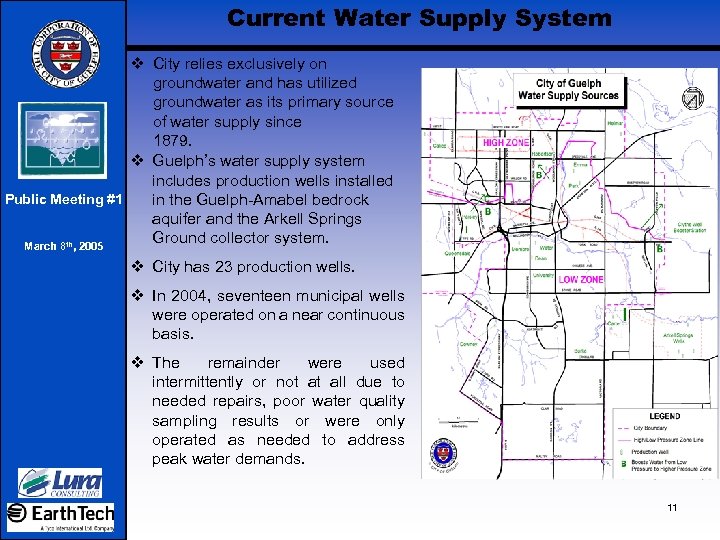 Current Water Supply System v City relies exclusively on groundwater and has utilized groundwater