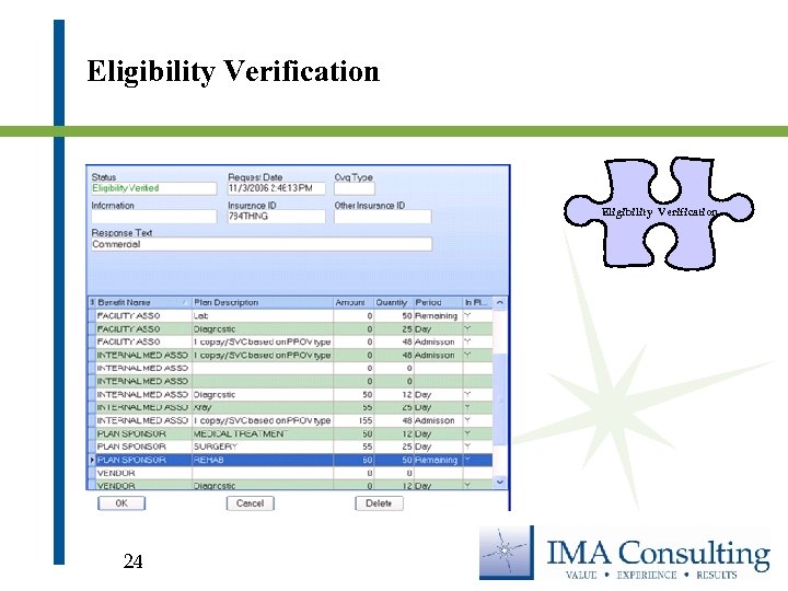 Eligibility Verification 24 