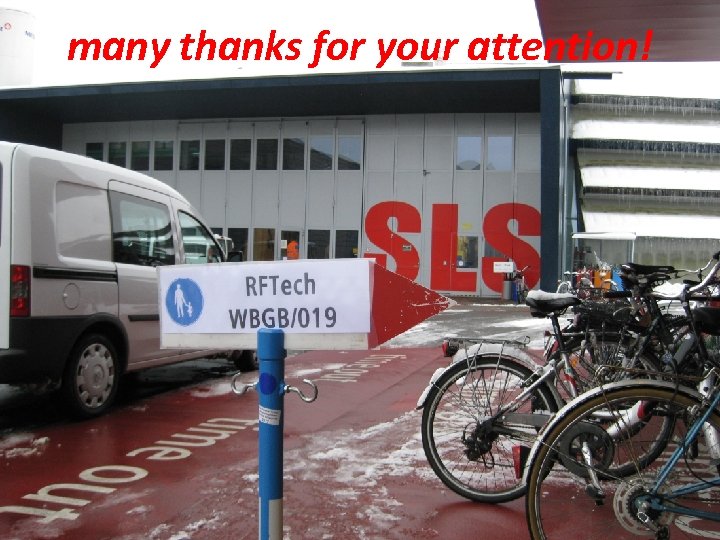 many thanks for your attention! 