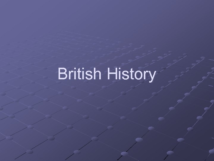 British History 